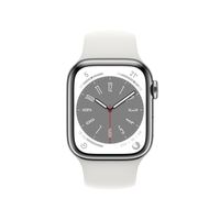 Apple Watch S8 STS 41mm Silver (Sportband White) LTE iOS - thumbnail