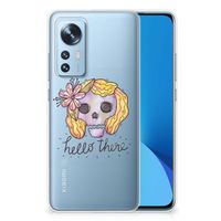 Silicone Back Case Xiaomi 12 | 12X Boho Skull - thumbnail