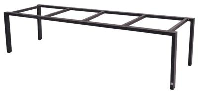 Goa Tafelframe Antracite Met Tafelblad Robusto Teak 280 x 95 cm - 4so