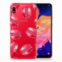 Samsung Galaxy A10 | Siliconen Case | Pink Macarons