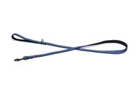Beeztees Beeztees Parinca Premium Hondenriem Nylon Blauw 180cm x 20mm