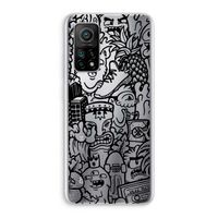 Vexx Black Mixtape: Xiaomi Mi 10T 5G Transparant Hoesje