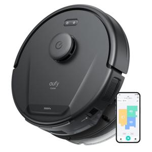 Eufy Clean L60 Hybrid robotstofzuiger 0,35 l Zakloos Zwart