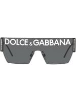 Dolce & Gabbana Eyewear lunettes de soleil DG à monture oversize - Noir