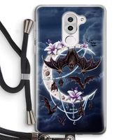 Vleermuizen Maan: Honor 6X Transparant Hoesje met koord