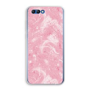 Abstract Painting Pink: Honor 10 Transparant Hoesje