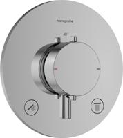 Afbouwdeel Hansgrohe Ecostat Comfort S Thermostaat 2 Functies Rond Chroom