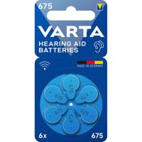 Varta Hoortoestel Batterijen Type 675 6-Blister - 24600101416