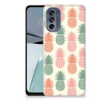 Motorola Moto G62 5G | Siliconen Case | Ananas
