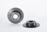 Remschijf COATED DISC LINE BREMBO, Remschijftype: Massief, u.a. für Audi