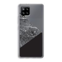 Combinatie marmer: Samsung Galaxy A42 5G Transparant Hoesje