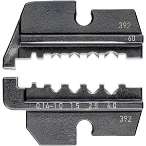 Knipex Crimpprofil gedrehte Kontakte 97 49 60 Krimpinzetstuk Gedraaide contacten Geschikt voor tangen HTS + Harting 0.14 tot 4 mm² Geschikt voor merk Knipex 97