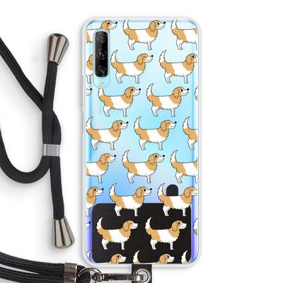 Doggy: Huawei P Smart Pro Transparant Hoesje met koord