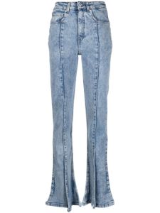 Y/Project jean skinny Trumpet à taille haute - Bleu