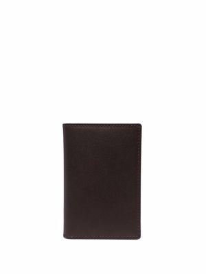 Comme Des Garçons Wallet portefeuille en cuir - Marron