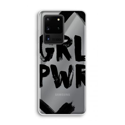 Girl Power #2: Samsung Galaxy S20 Ultra Transparant Hoesje