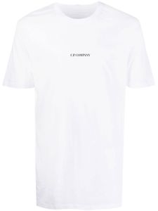 C.P. Company t-shirt en coton à logo imprimé - Blanc