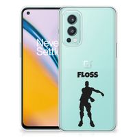 OnePlus Nord 2 5G Telefoonhoesje met Naam Floss - thumbnail