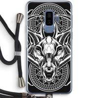 Oh Deer: Samsung Galaxy S9 Plus Transparant Hoesje met koord