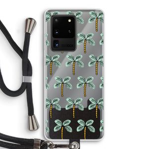 Paradise: Samsung Galaxy S20 Ultra Transparant Hoesje met koord