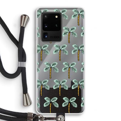 Paradise: Samsung Galaxy S20 Ultra Transparant Hoesje met koord