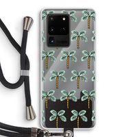 Paradise: Samsung Galaxy S20 Ultra Transparant Hoesje met koord