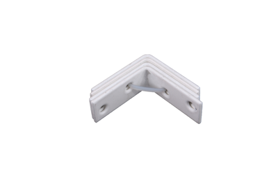 Waelbers Stoelhoek 40mm wit - 100 Stuk(s) - 2165.13