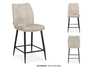Barstoel Jefferson taupe