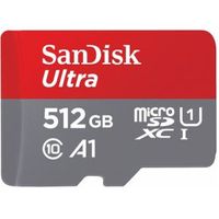 SanDisk Ultra microSD flashgeheugen 512 GB MicroSDXC UHS-I Klasse 10 - thumbnail