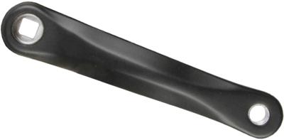 M-Wave Crankarm links shimano 170mm aluminium - zwart