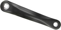 M-Wave Crankarm links shimano 170mm aluminium - zwart