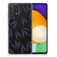 Samsung Galaxy A52 (5G/4G) | TPU Case | Leaves Blue