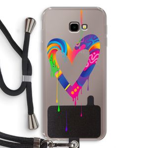 Melts My Heart: Samsung Galaxy J4 Plus Transparant Hoesje met koord