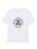 Burberry Kids t-shirt en coton à imprimé Thomas Bear - Blanc