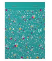 Oxford Floral softcover notitieblok, ft A6, 80 vel, gelijnd, 4 geassorteerde designs - thumbnail