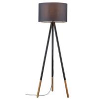 Paulmann Neordic Rurik 79633 Staande lamp LED E27 20 W Grijs, Hout - thumbnail