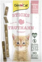 Gimcat Sticks voor kittens kalkoen 3st