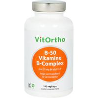 VitOrtho B-50 Vitamine B-complex (100 vcaps)