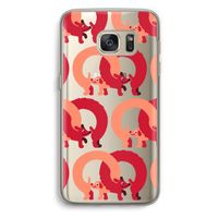 Dogs: Samsung Galaxy S7 Transparant Hoesje Dogs: Samsung Galaxy S7 Transparant Hoesje