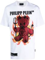 Philipp Plein t-shirt à imprimé graphique - Blanc - thumbnail