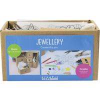 Creativ Company Mijn knutselstation sieraden, diverse kleuren, 1 doos Creativ Company Mijn knutselstation sieraden, diverse kleuren, 1 doos