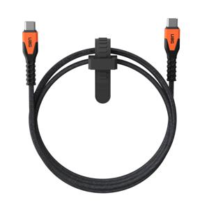 Urban Armor Gear Kevlar USB-kabel USB 2.0 1,5 m USB C Zwart, Oranje