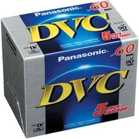 miniDV tape Panasonic DVC Premium 60 (5-pack) - thumbnail