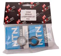 BAC Krukas lager/keerring-set fox