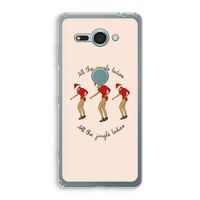 Jingle Ladies: Sony Xperia XZ2 Compact Transparant Hoesje