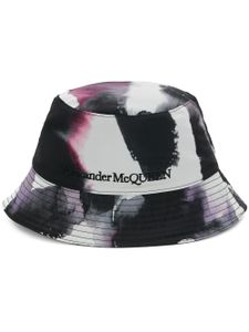 Alexander McQueen bob Watercolour Graffiti - Noir