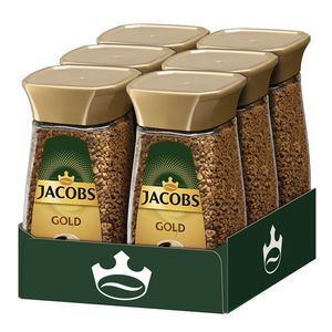 Jacobs - Gold Oploskoffie - 6x 200g