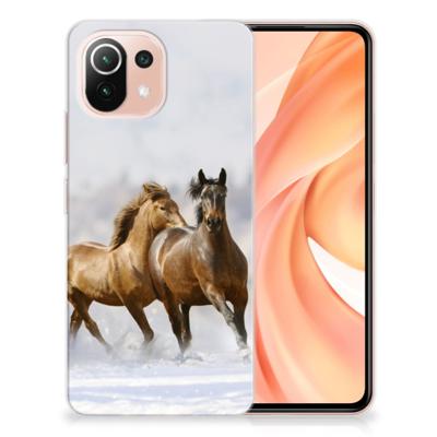 Xiaomi Mi 11 Lite | 11 Lite 5G NE | TPU Hoesje | Paarden