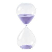 POLSPOTTEN Sandglass Zandloper - L - Lilac - thumbnail