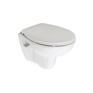 Plieger Wandtoiletpack Diepspoel met Soft close Toiletbril Met Deksel Wit